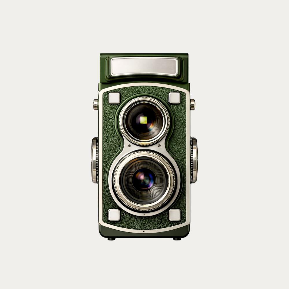 Retro Dijital Fotoğraf Makinesi